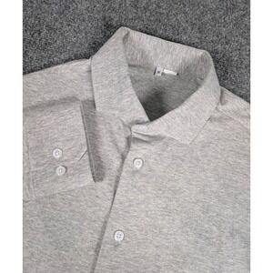 State & Liberty "The Fowler" Grey Button Down Shirt Mens Medium Long Sleeve